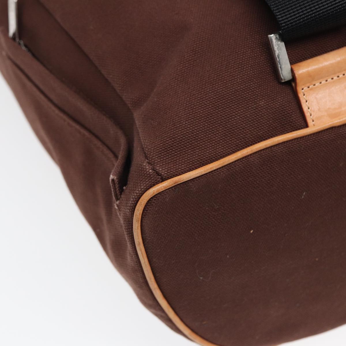 BURBERRYSs Nova Check Shoulder Bag Canvas Brown Auth fm3618