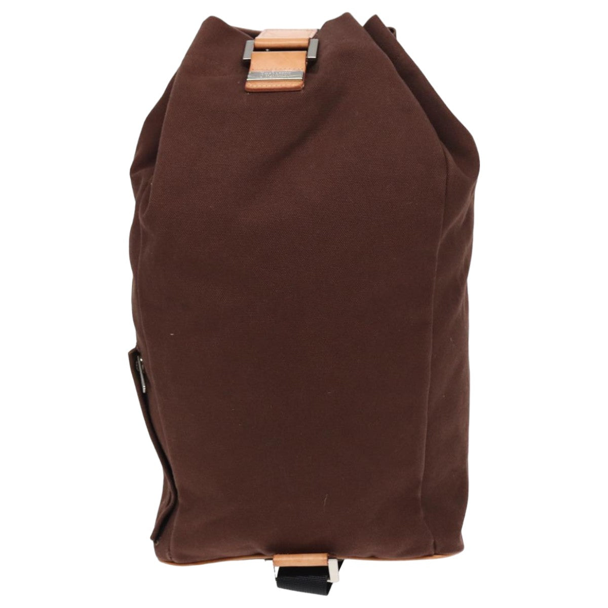 BURBERRYSs Nova Check Shoulder Bag Canvas Brown Auth fm3618