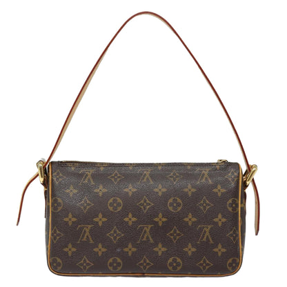 LOUIS VUITTON Monogram Ravello GM Shoulder Bag SPO LV Auth fm3622