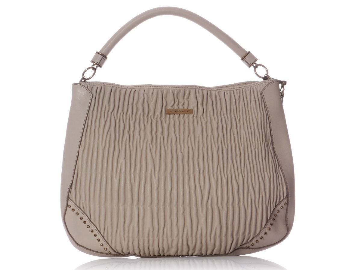 Burbe**y Taupe Hobo