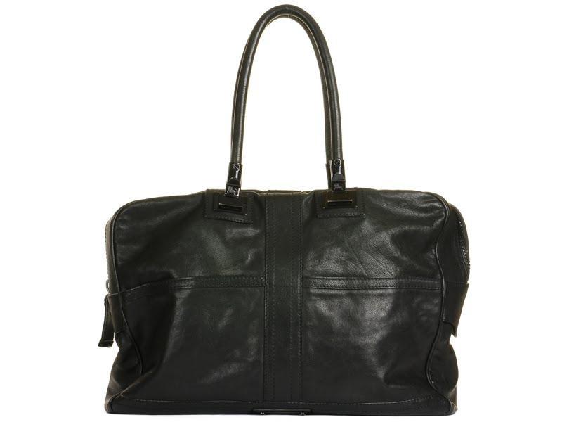 Burbe**y Prorsum Black Leather Weekender