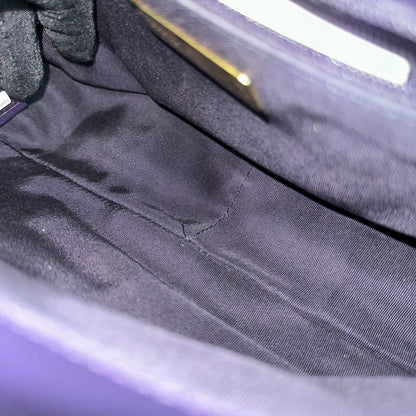 *Full Set, Receipt* C19 Small 19 Bag Goatskin Dark Purple 3-Tone 19Bag GHW No 30