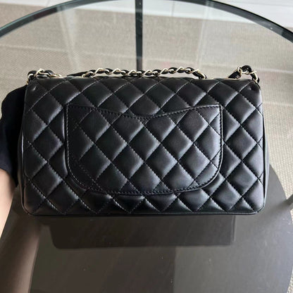 *Full Set Receipt* Mademoiselle Chic Seasonal Flap Medium 26CM Lambskin Black GHW No 21