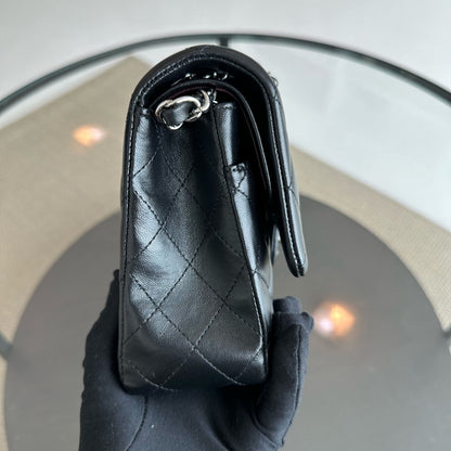 *Full Set, Receipt* Medium Lambskin Quilted Black SHW No 21