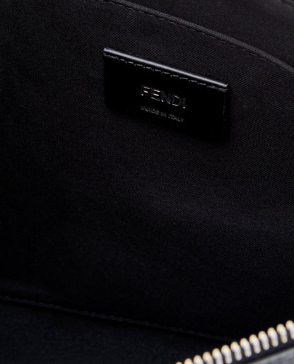 Fendi Men Leather Ff Pouch Bag