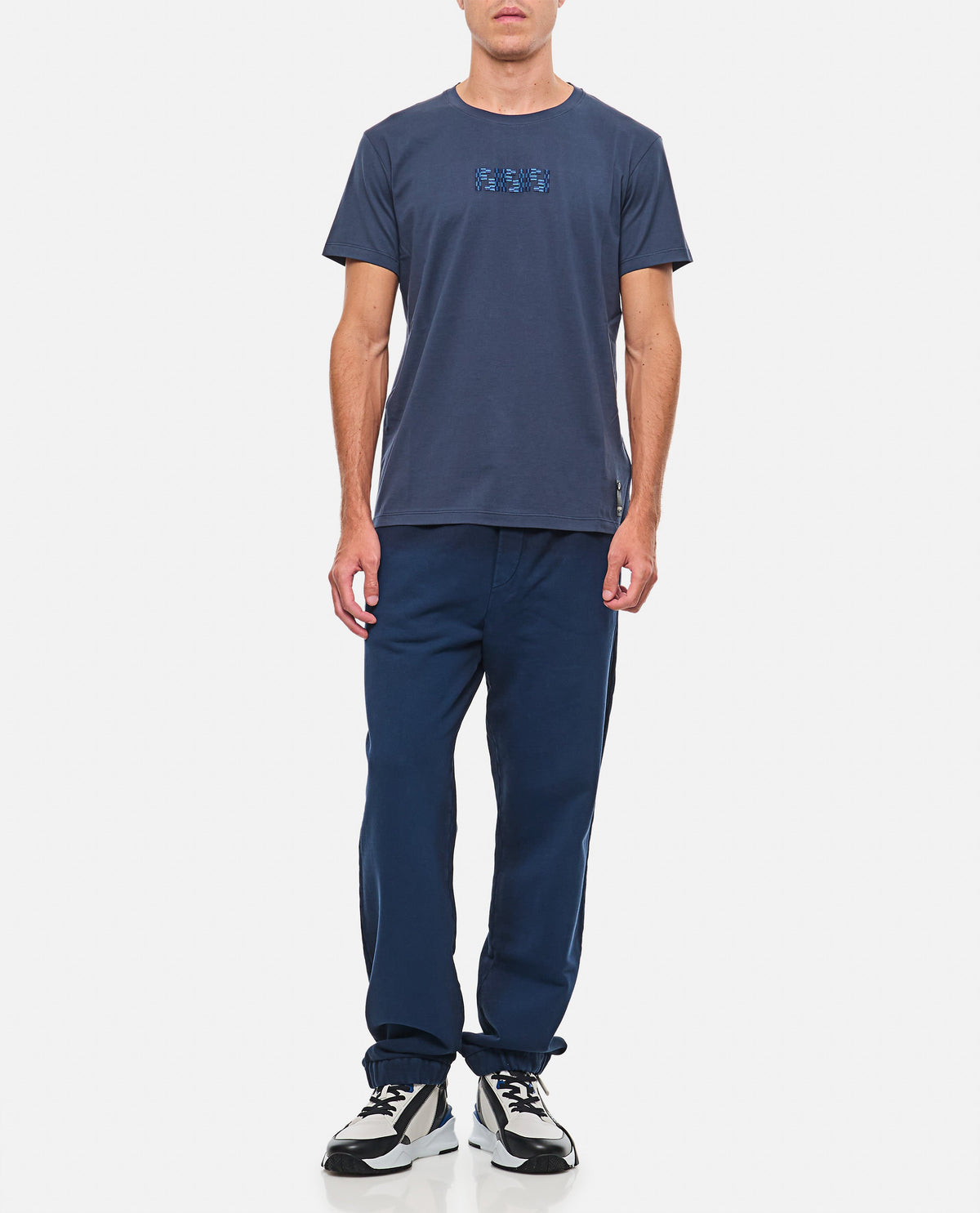 Fendi Men Logo T-Shirt