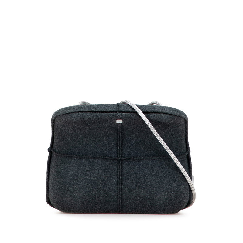 Chanel Hip Bag Wool 2way Shoulder Bag