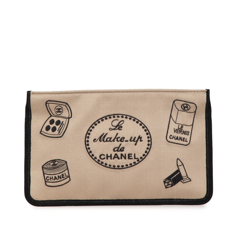 Chanel Satin Pouch