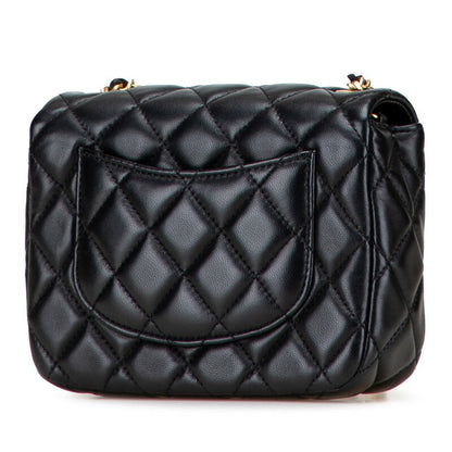 Chanel Coco Mark Mini Matelassé Lambskin Shoulder Bag
