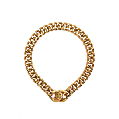 CC Turn-Lock Chain Necklace