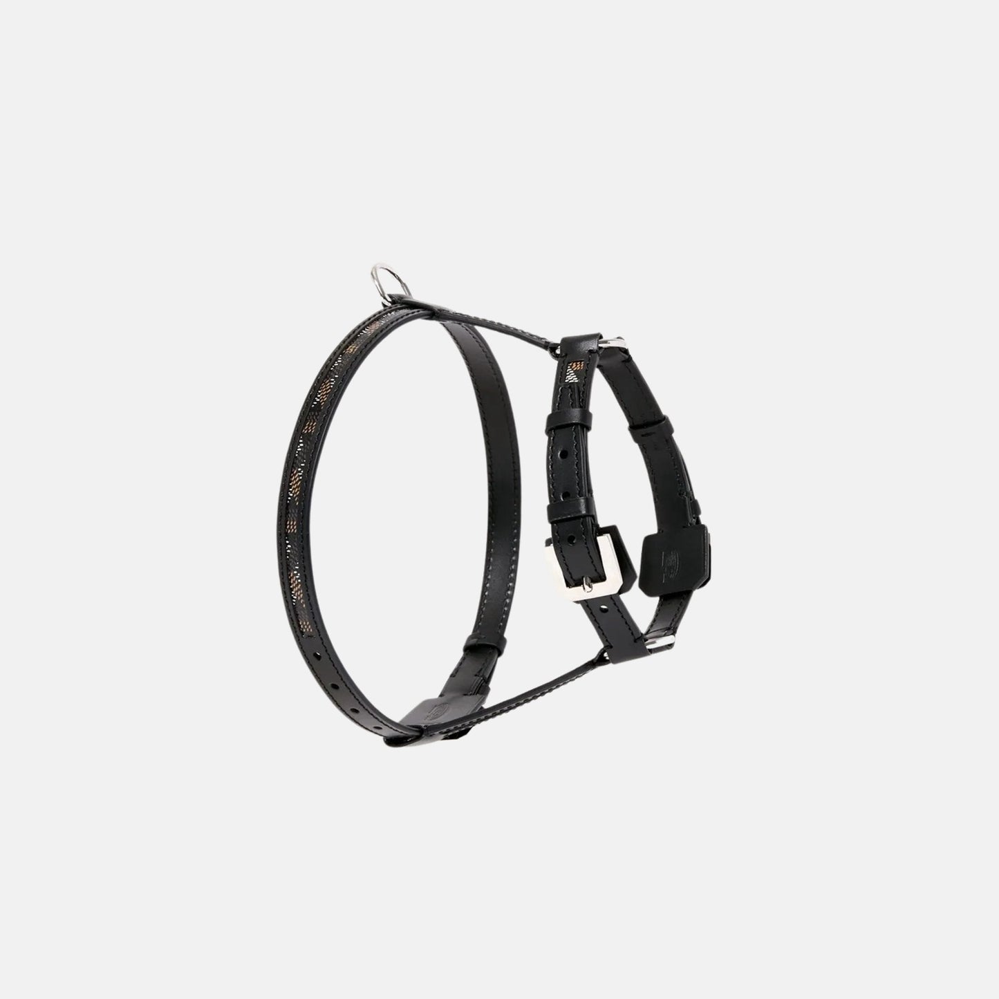 Goyard Edmond PM Luxury Pet Harness, Black, Side