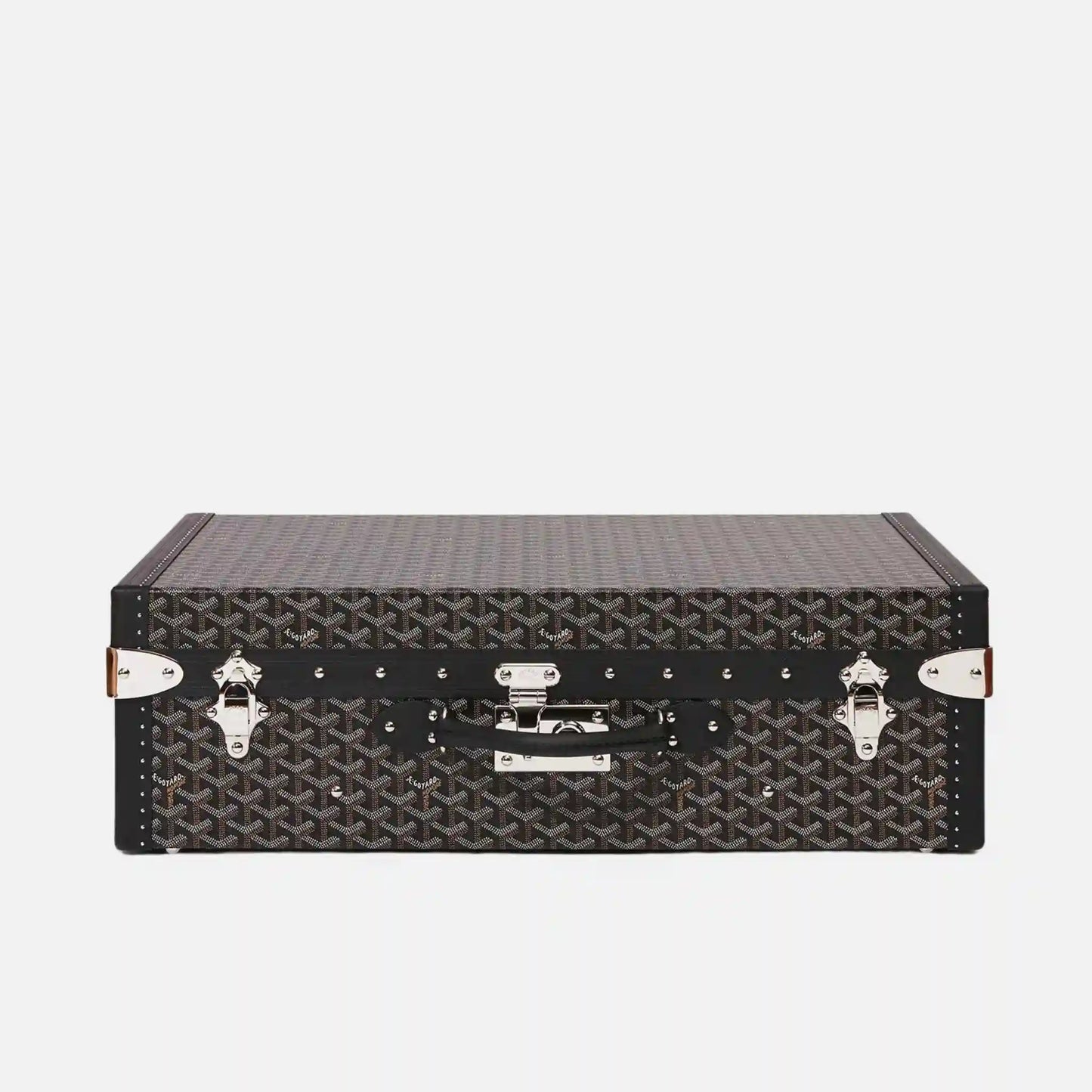 Goyard Grand Hotel 60 Case, Black, Front