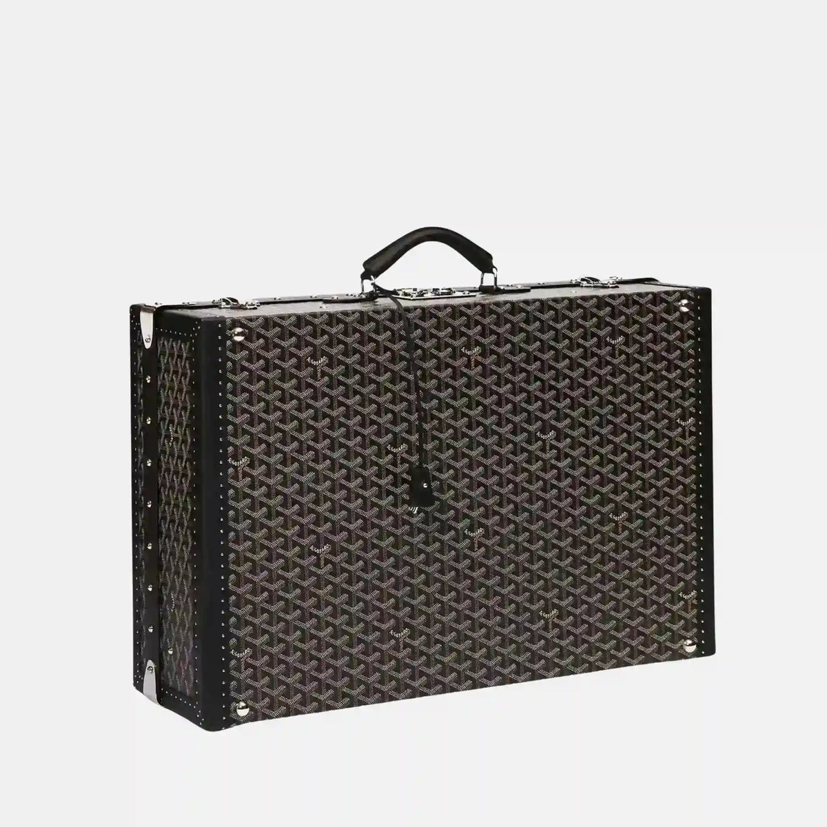 Goyard Grand Hotel 80 Case, Black, Side