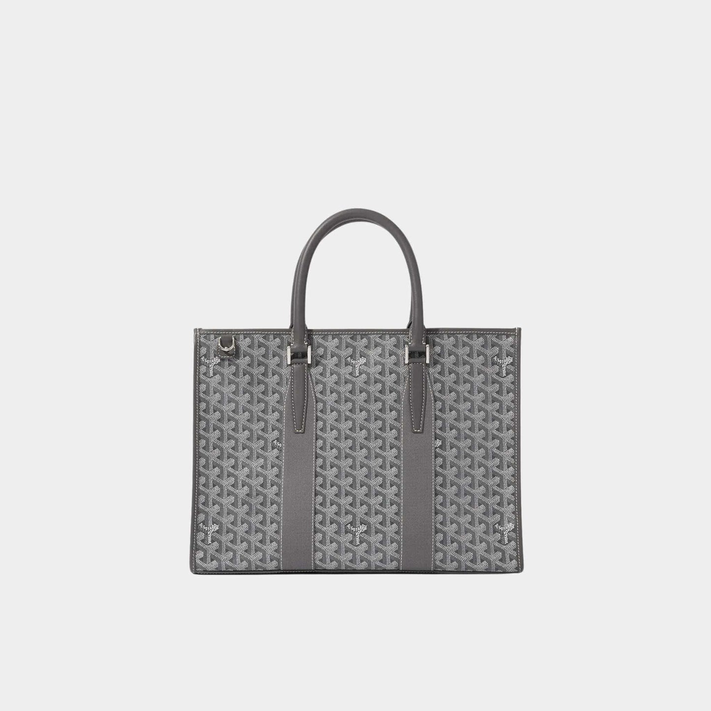 Goyard Morvan Document Case, Grey, Front
