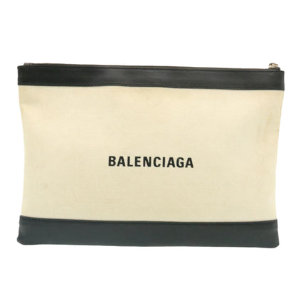 Balenciaga Clutch Bag White Auth am1678g