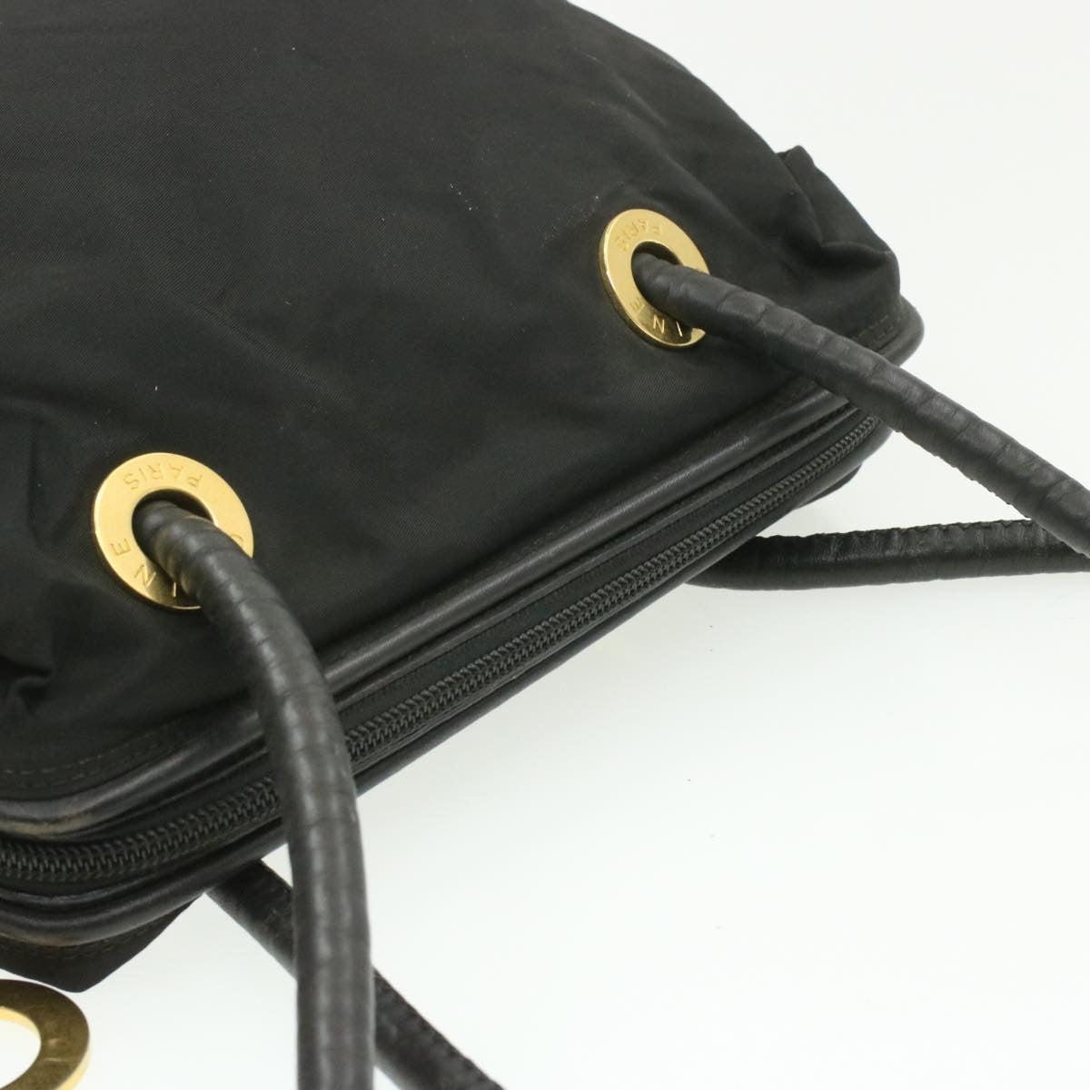 Celine Nylon Tote Bag Black  am173g