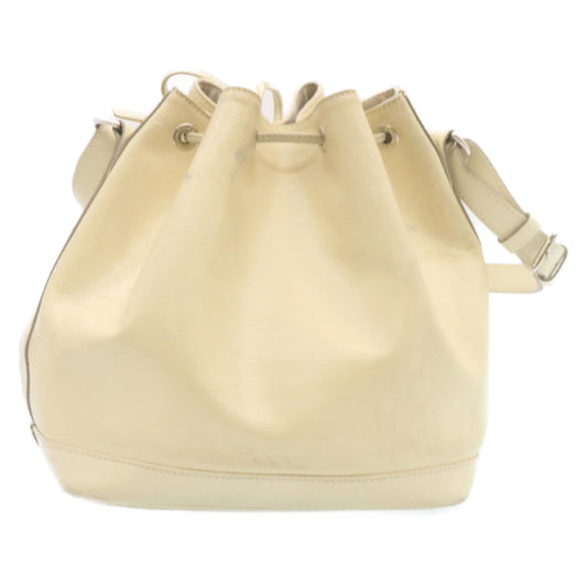 LOUIS VUITTON Epi Noe Shoulder Bag White M4084J LV Auth am2138g