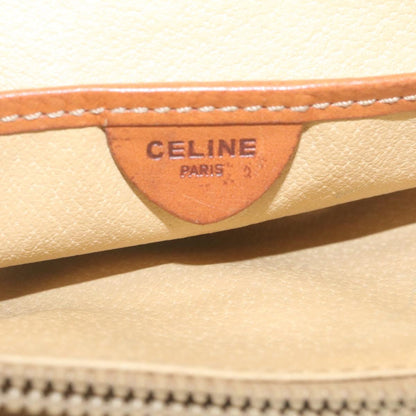 Celine Macadam Canvas 2Way Shoulder Hand Bag PVC Leather Brown  am2277g