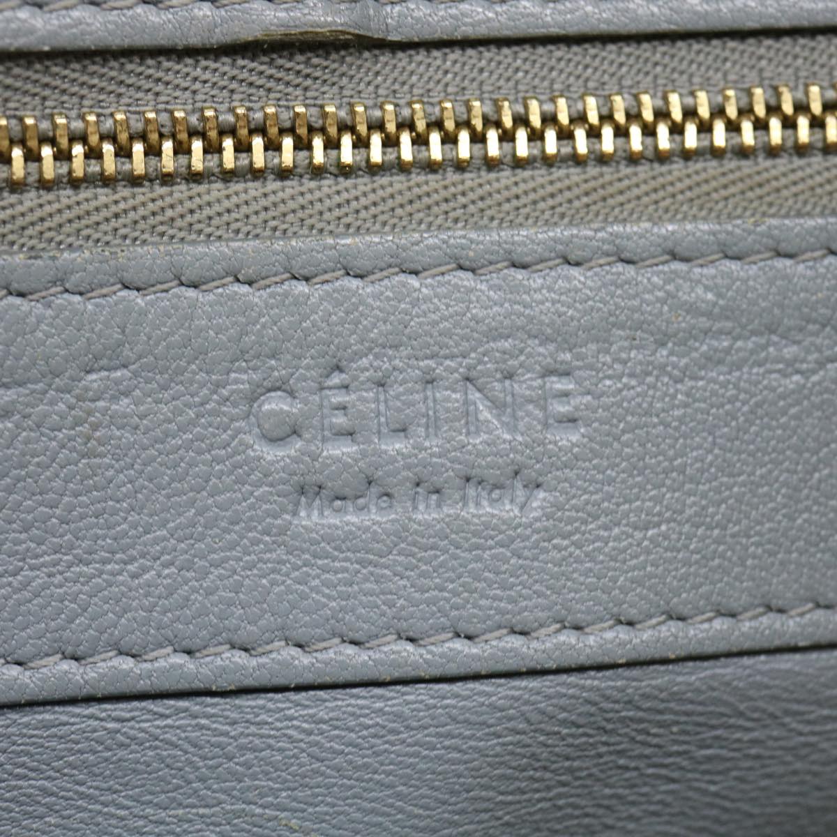 Celine Tote Bag Leather Gray  am2387g