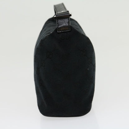 GUCCI GG Canvas Hand Bag Black  am2610g