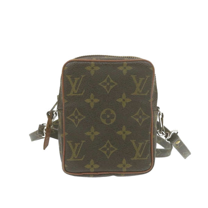 LOUIS VUITTON Monogram Mini Posh Shoulder Bag No.202 LV Auth am788g