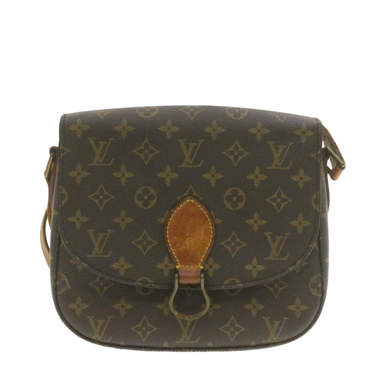 LOUIS VUITTON Monogram Saint Cloud GM Shoulder Bag M51242 LV Auth am940g