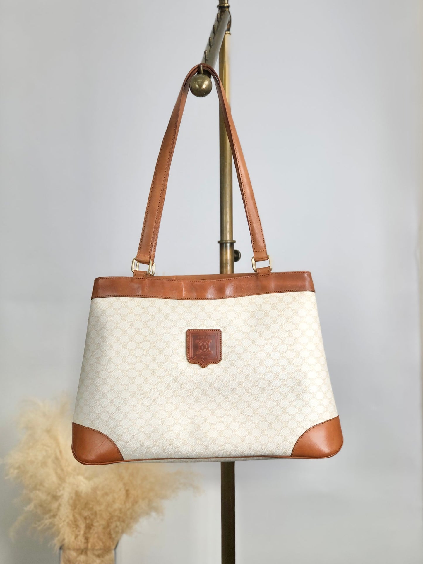 CELINE  Handbag White Vintage jebkgk