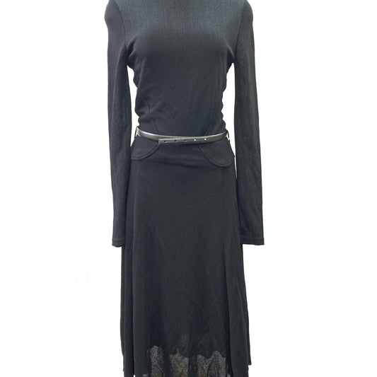 Gucci Black Long Sleeve Midi Dress C326729