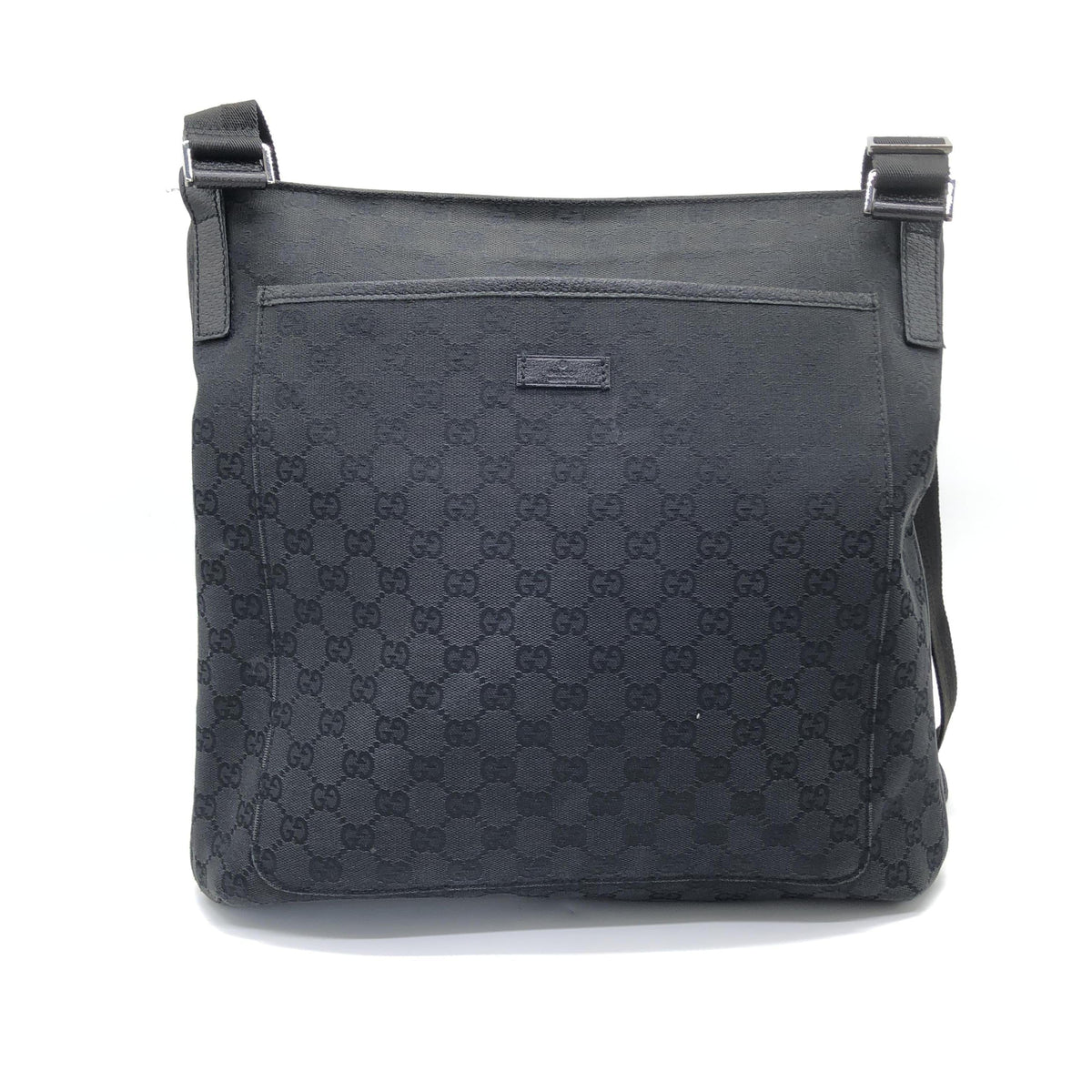Gucci GG Canvas Crossbody Bag In Black C323254
