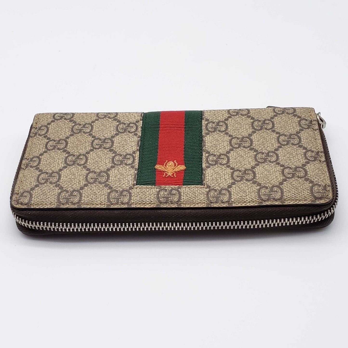 Gucci GG Bee Zippy Wallet