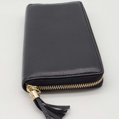 Gucci GG Leather Zippy Wallet