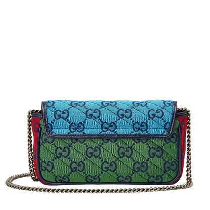 GG Marmont Multicolour Super Mini Bag
