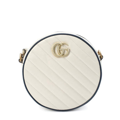 Gucci-GG Marmont Round Shoulder Bag - Runway Catalog