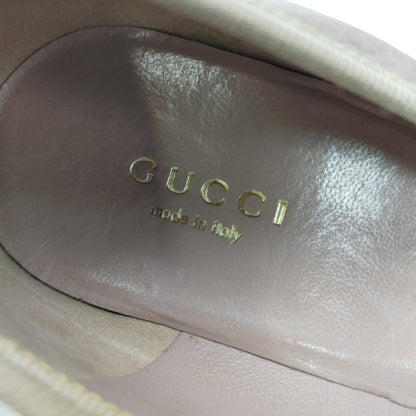 Gucci GG Pumps Women Pinks Leather Shoes