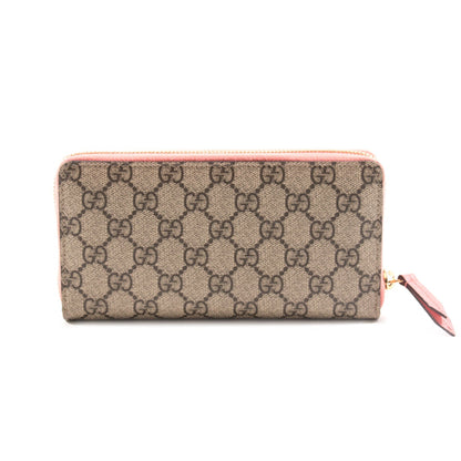 Gucci GG Supreme Zip Around Wallet