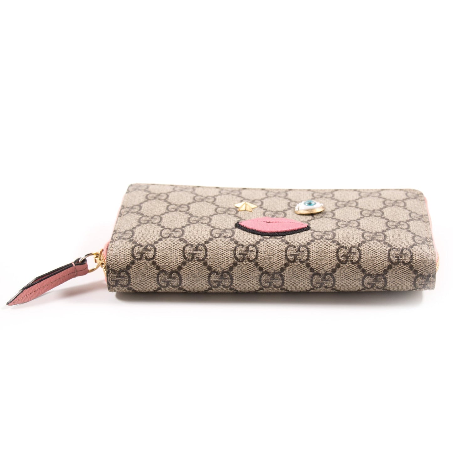 Gucci GG Supreme Zip Around Wallet