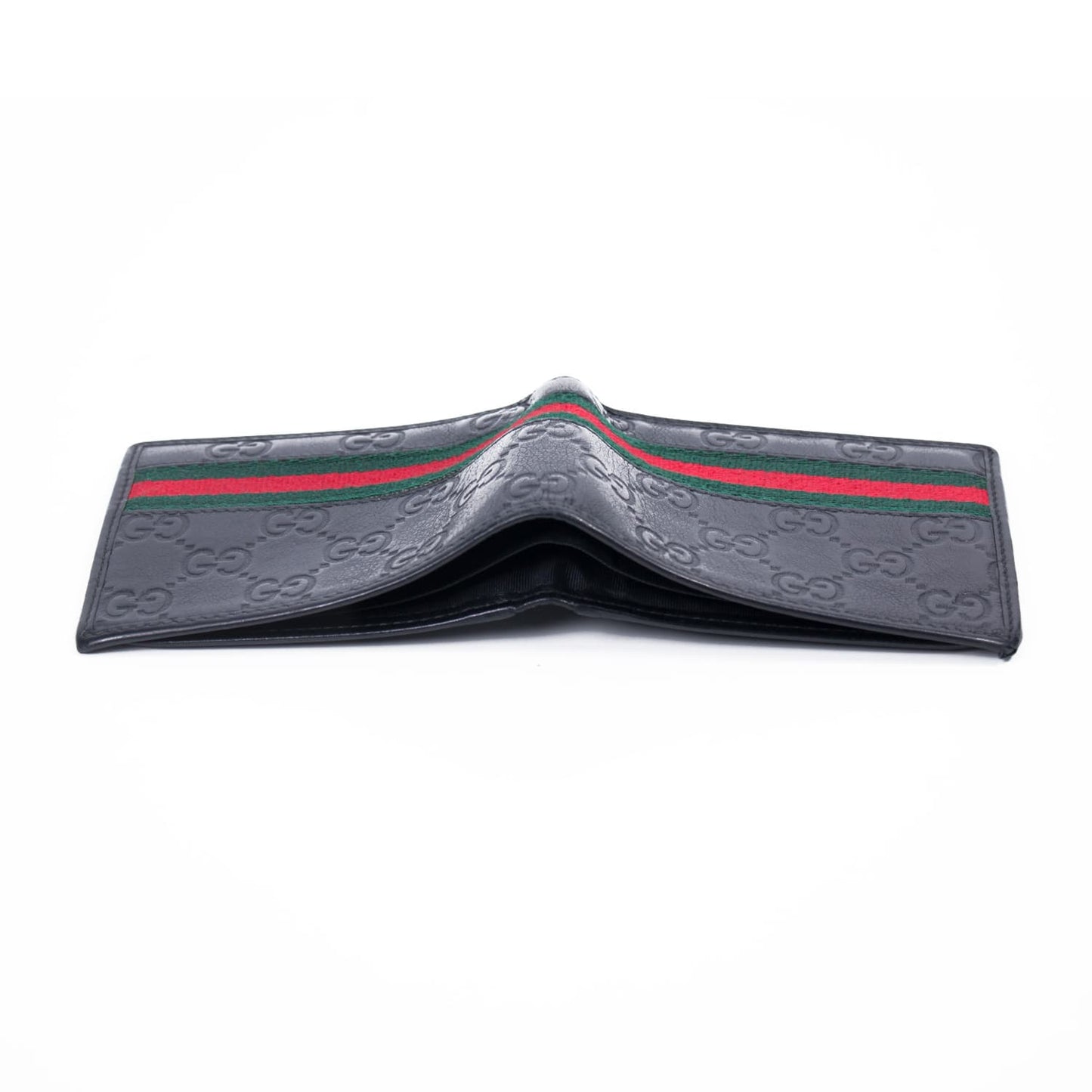 Gucci Guccissima Web Bi-Fold Wallet