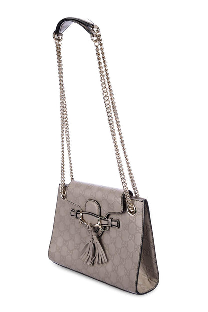 Guccissima Small Emily Bag Grey