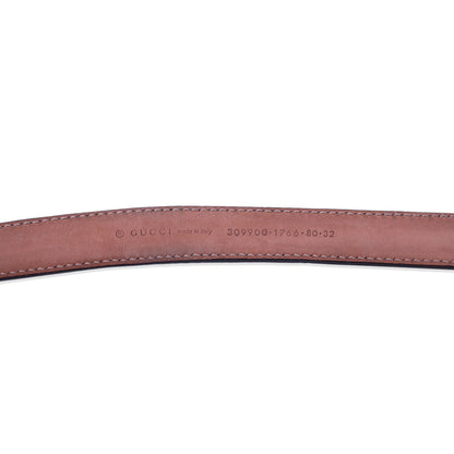 Gucci Guccissima Leather Waist Belt