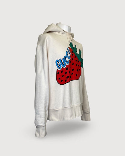 Cream Gucci Hoodie, M