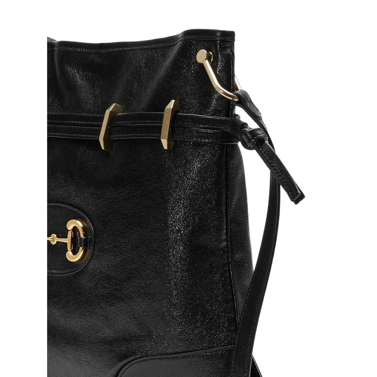 Horsebit Messenger Leather Bag