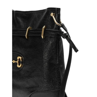 Horsebit Messenger Leather Bag