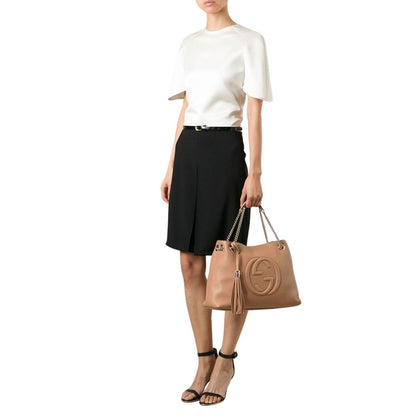Leather 'Soho' Tote