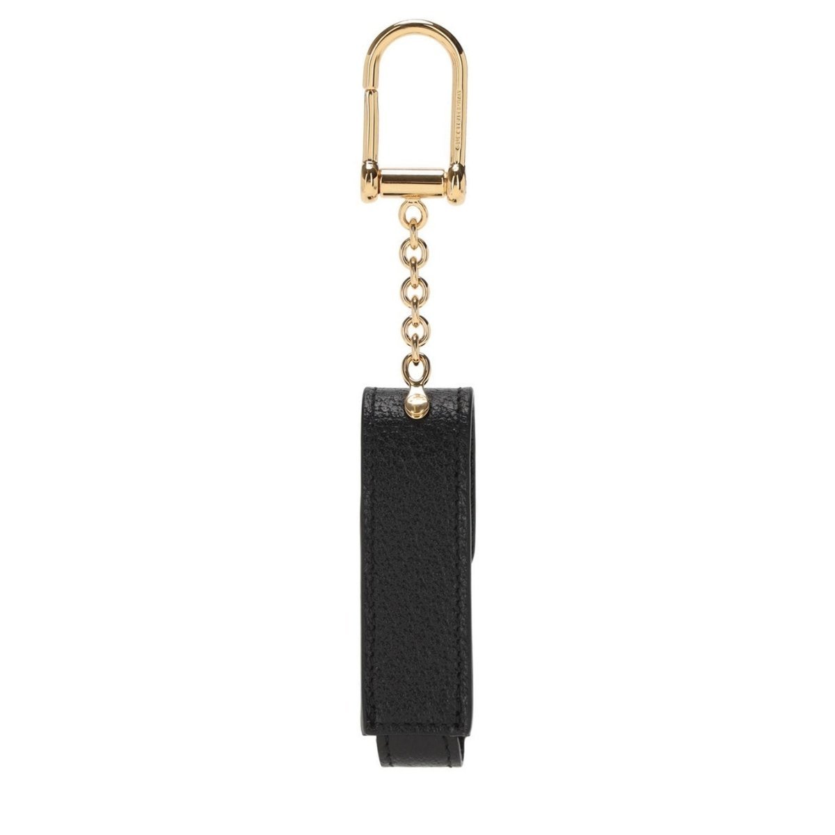 Lipstick Case Keychain in Black