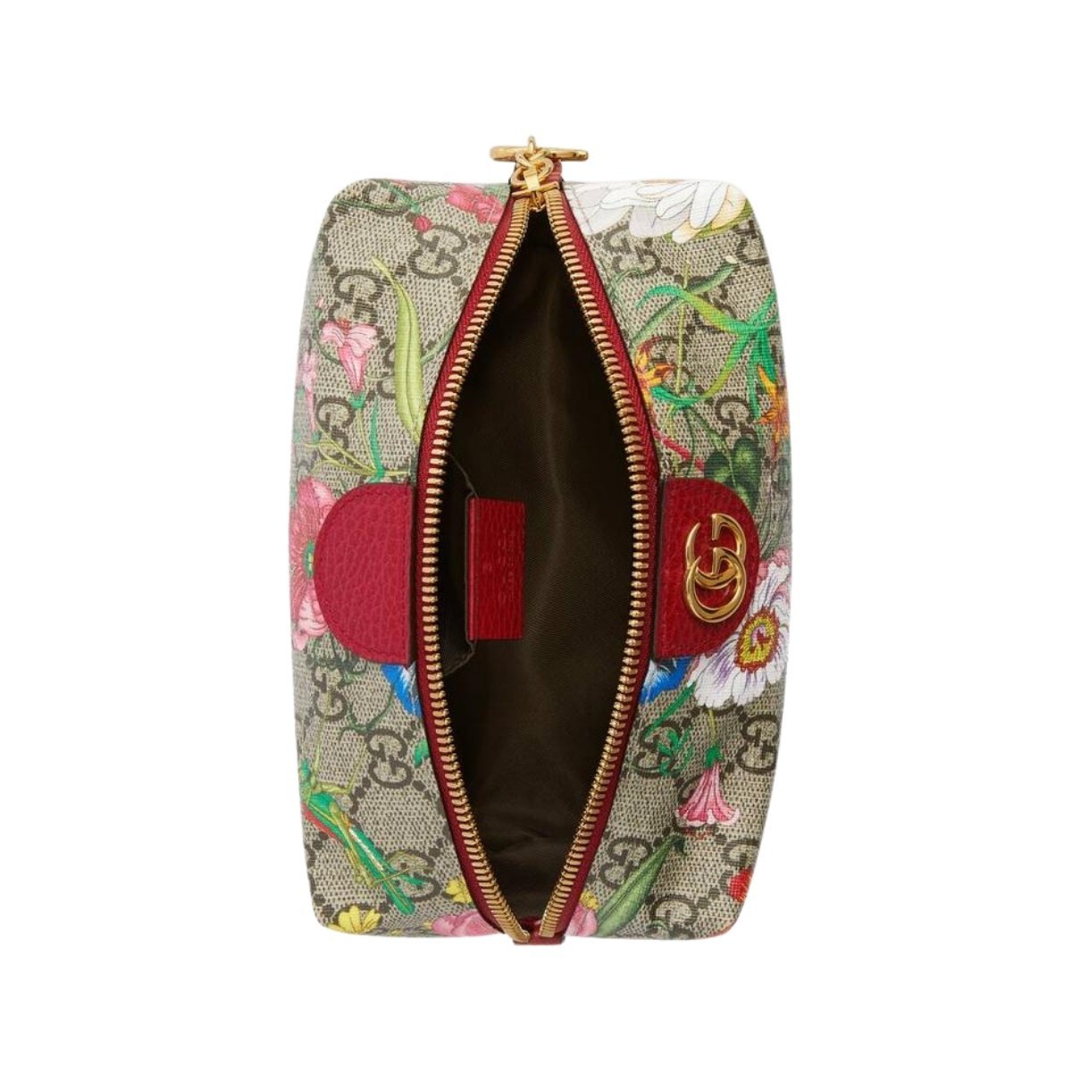Medium Floral Ophelia Gg Supreme Cosmetic Pouch Bag
