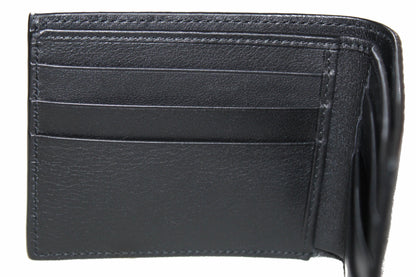 Gucci Men's Microguccissima Black Leather Bifold Wallet 260987