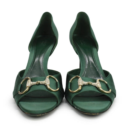Gucci Peep-Toe Heels - Women's 9