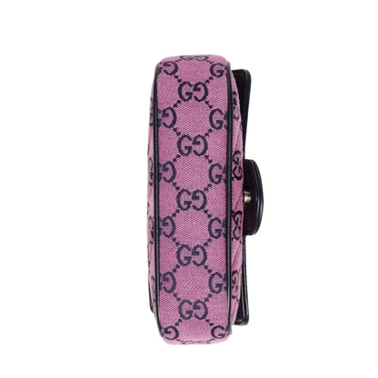 Pink GG Marmont Pink Super Mini Bag