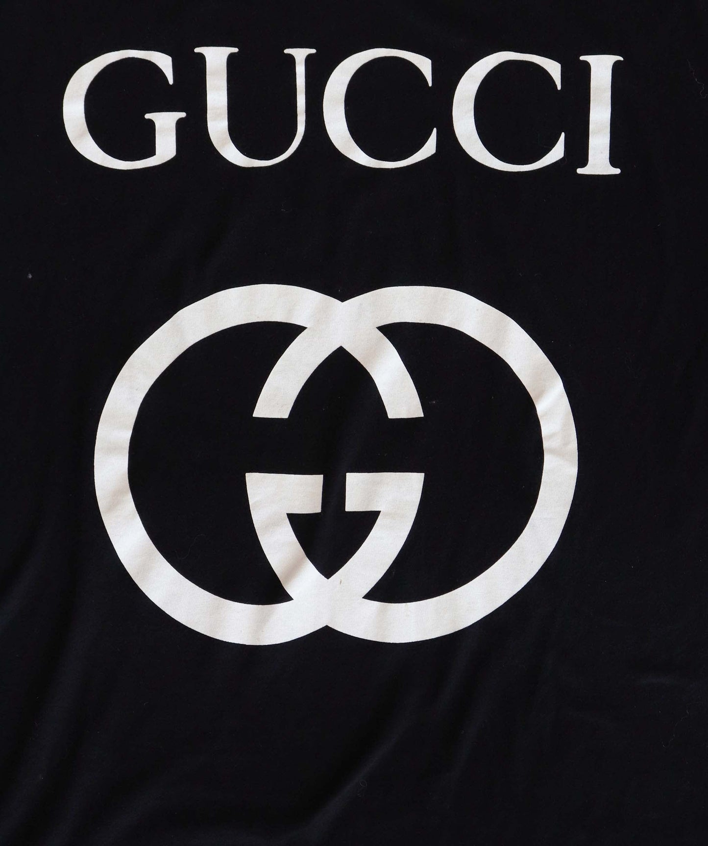 Gucci Black Logo Tshirt - RJC3765