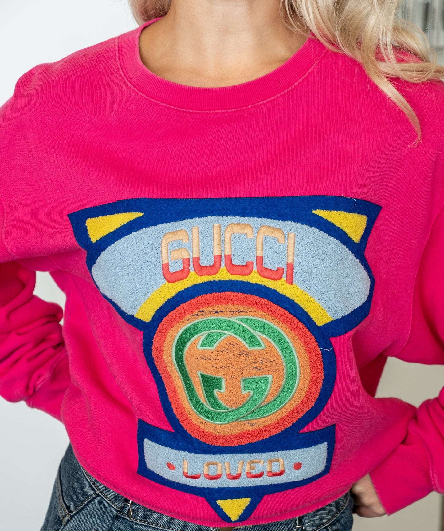 Gucci Jumper Fuchsia - Loved XS SKC1668